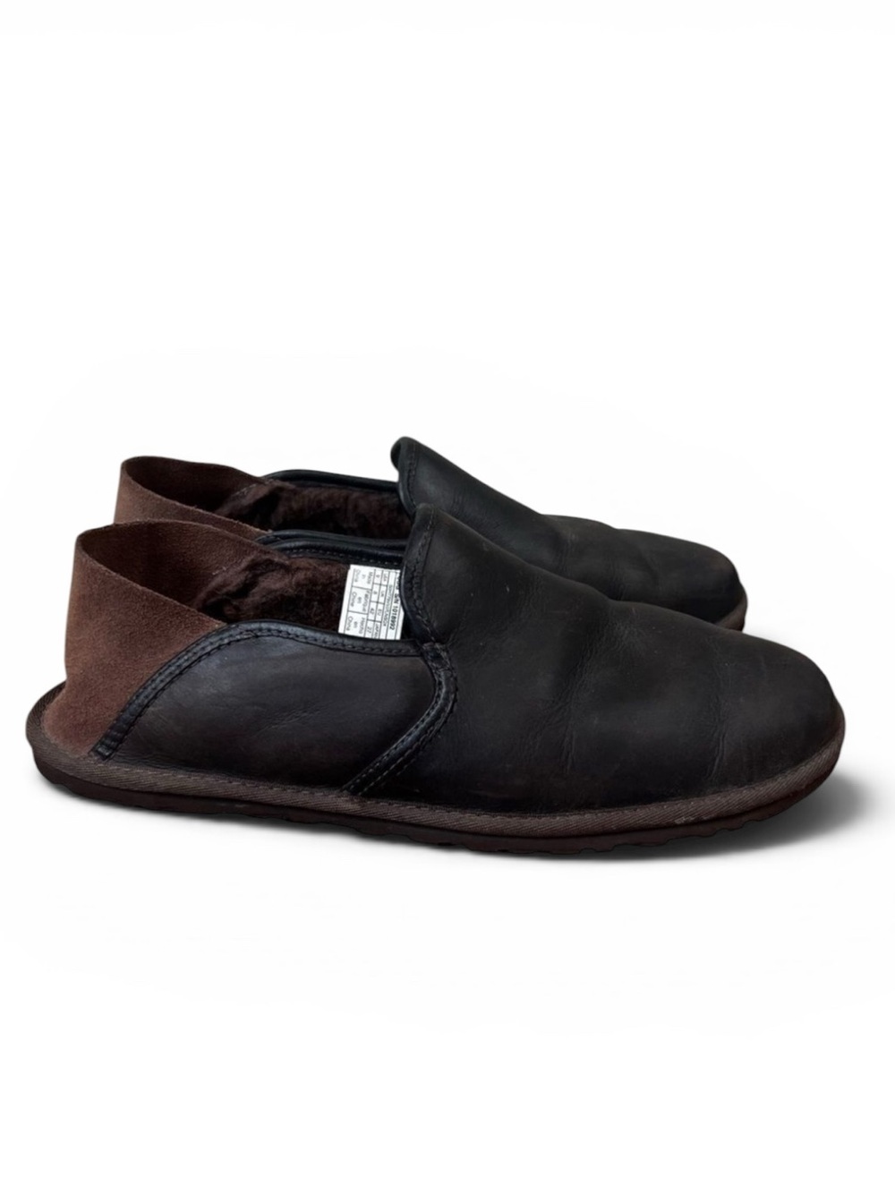 UGG Cooke Grizzly Wool Lined Slipper